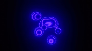 Abstract Metaball (Blender animation)