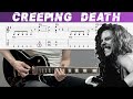 METALLICA - CREEPING DEATH (Guitar cover with TAB | Lesson | Tutorial)
