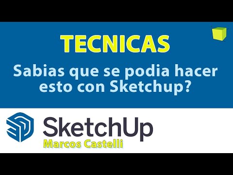 Sketchup 2021 - Sabias que se podía hacer esto?