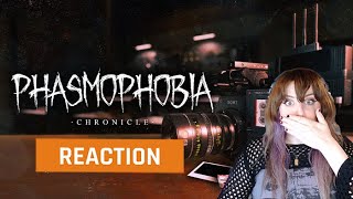 Phasmophobia Chronicle Launch Trailer | GAMEDAME REACTS