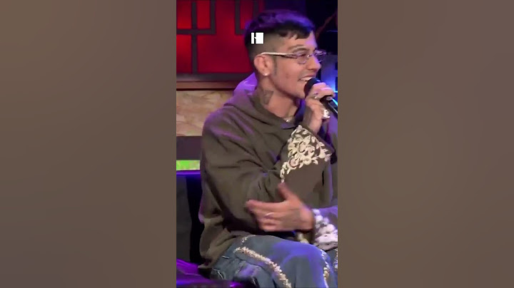 Duki tirando free en "la revuelta" de David Broncano