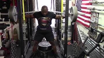 Speed Squats with chains