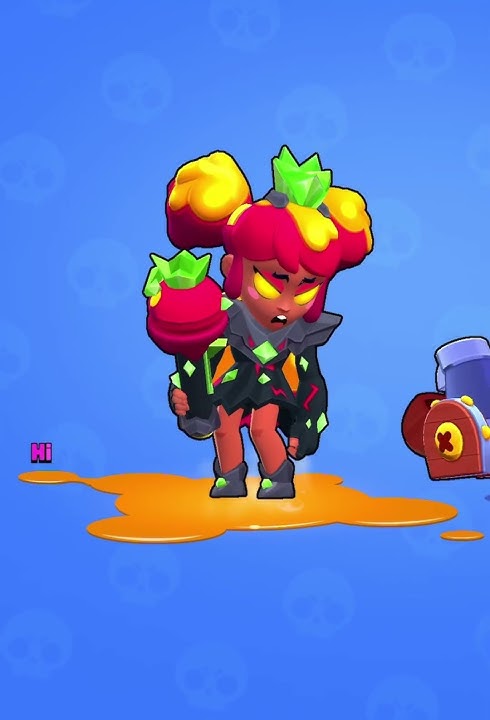 Magma Mandy losing animation #brawlstars #shorts #trending