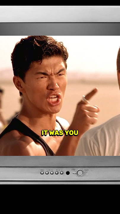 Johnny Tran confronts Dom #movie #thefastandthefurious