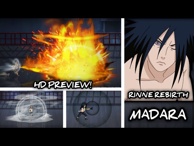 NARUTO SENKI - Sprite Madara Rinne Rebirth By RPS HD Preview! class=
