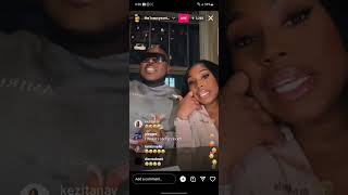 Saucy Santana and Caresha IG Live 6-4-23