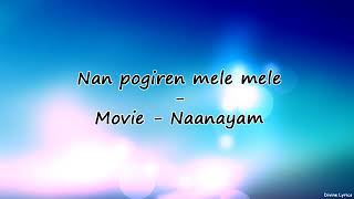 naan-pogiren-mele-mele-from-naanayam