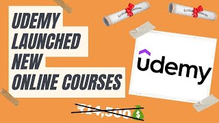 Udemy Launched New ONLINE Courses + FREE CERTIFICATES | Any Student | 100% Discount For ALL