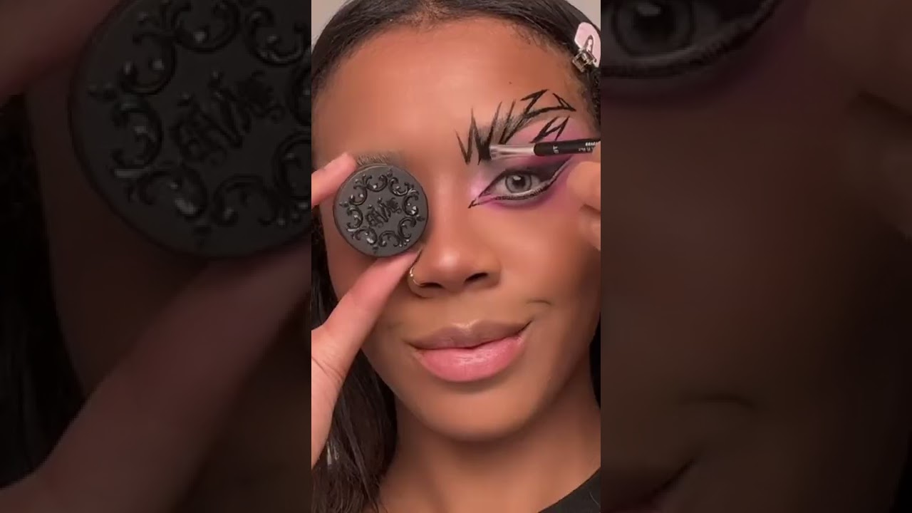 Graphic Winged Eyeliner Makeup Tutorial 🖊