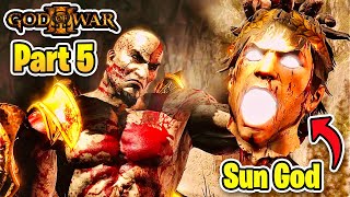 God Of War 3 Funny Gameplay | Kratos Kills Sun God Gameplay 😍 | Part 5 | Tamil | George Gaming |