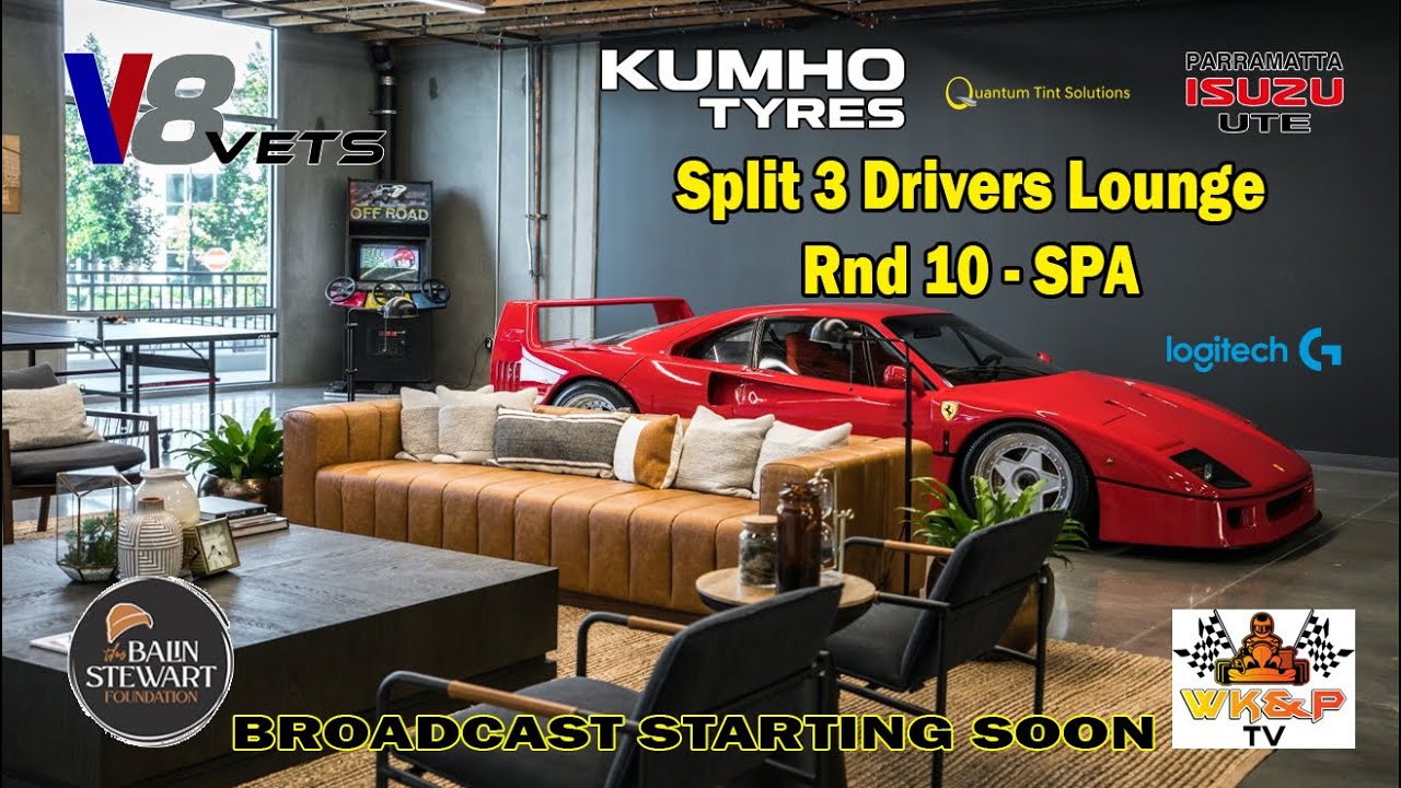 Kumho Tyres V8 Veterans S2  Drivers Lounge Rnd 10 - Spa