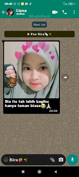 Pov: Bukan cerita cinta 1 atau 2 🎏✨