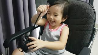 Mercy 3 Tuổi Ngồi Ha Cho Ba Nghe Nè!!! | Thế Giới Trẻ Thơ