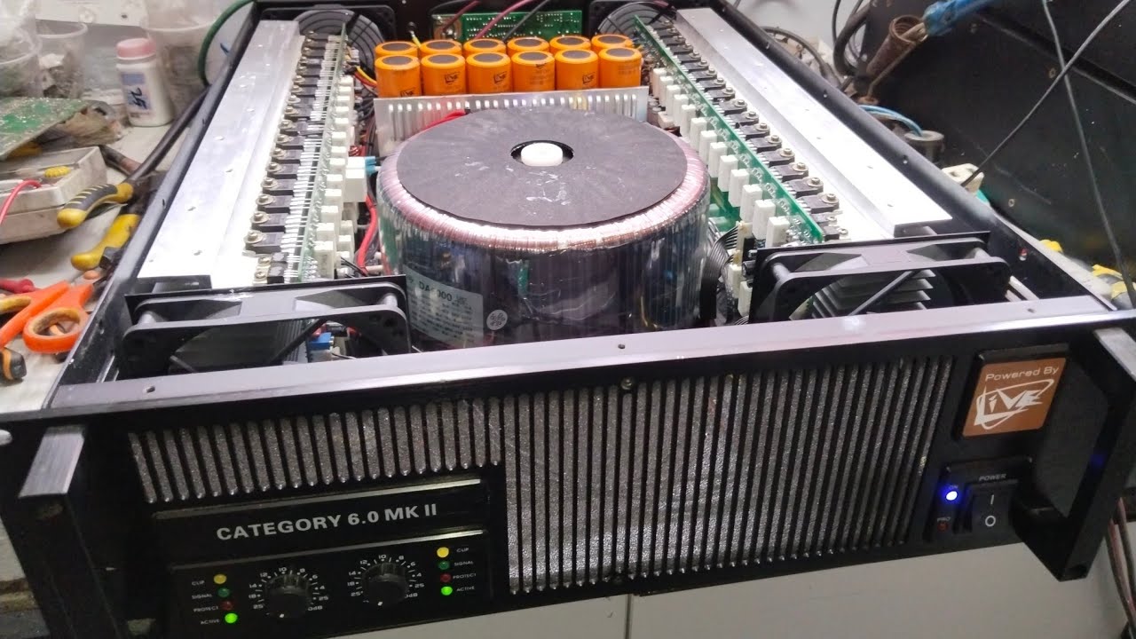 CATEGORY 6.0 POWER AMPLIFIER, NANUNUNOG NG SPEAKER may DC out paanu AYUSIN o gawin
