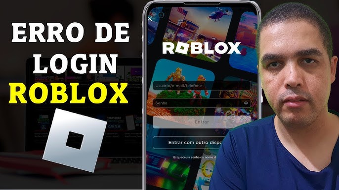 Como fazer login na conta Roblox  como fazer o login no roblox