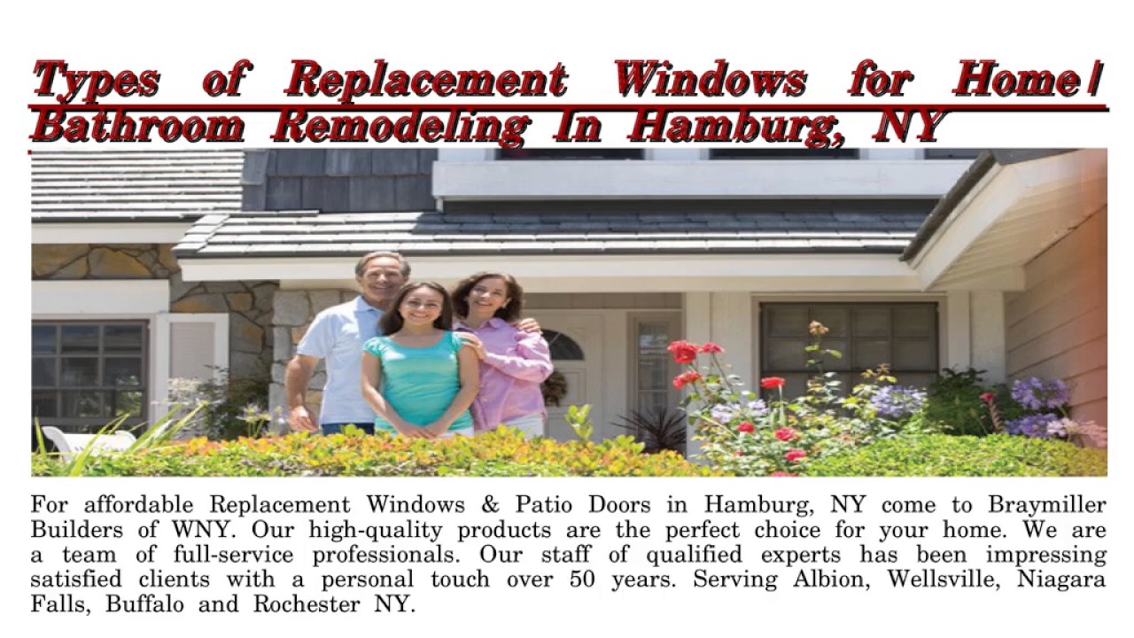 Replacement Windows Buffalo NY Braymiller Builders Of Wny Inc