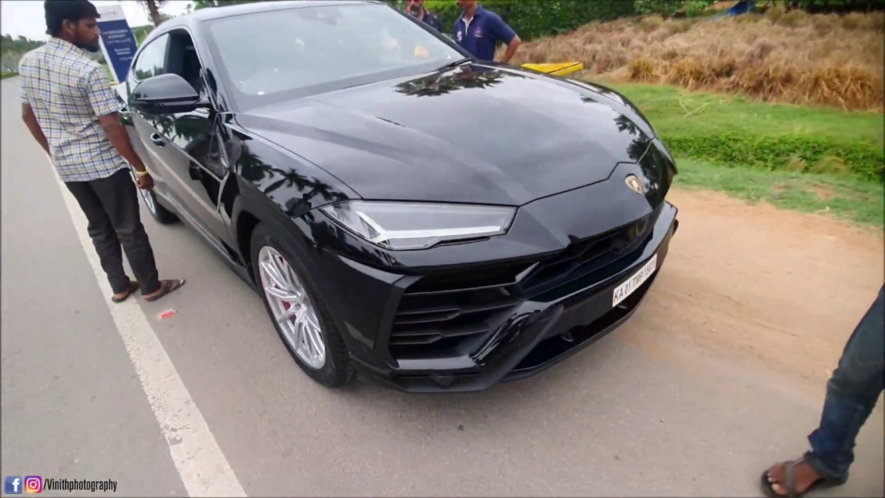 New Lamborghini Urus Suv Delivery At Airport Road Hyderabad India