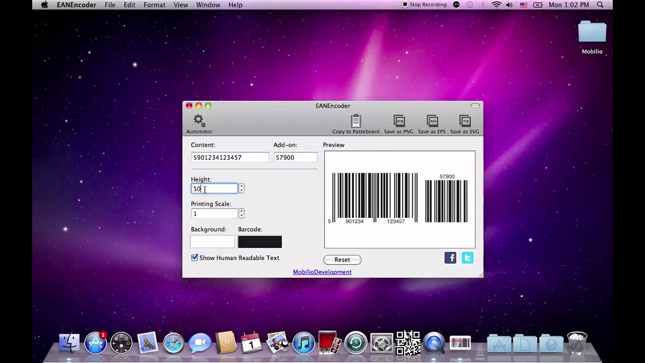กล่องข้อความเวกเตอร์ New EANEncoder or how to generate EAN barcodes