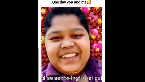 One Day You And Me l Nibba Nibbi l Nibba Nibbi Kiss l Nibba Nibbi Kissing scene l Trending meme