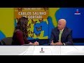 Carlos Salinas de Gortari en entrevista exclusiva sobre su nuevo libro | Noticias con Yuriria Sierra