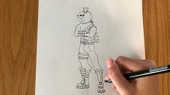 Fortnite Skins Drawing Outline | V-bucks Ultimate Apk - 246 x 138 jpeg 7kB