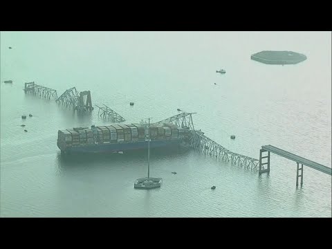 Baltimore Bridge: Daytime Video Shows Extent of Damage