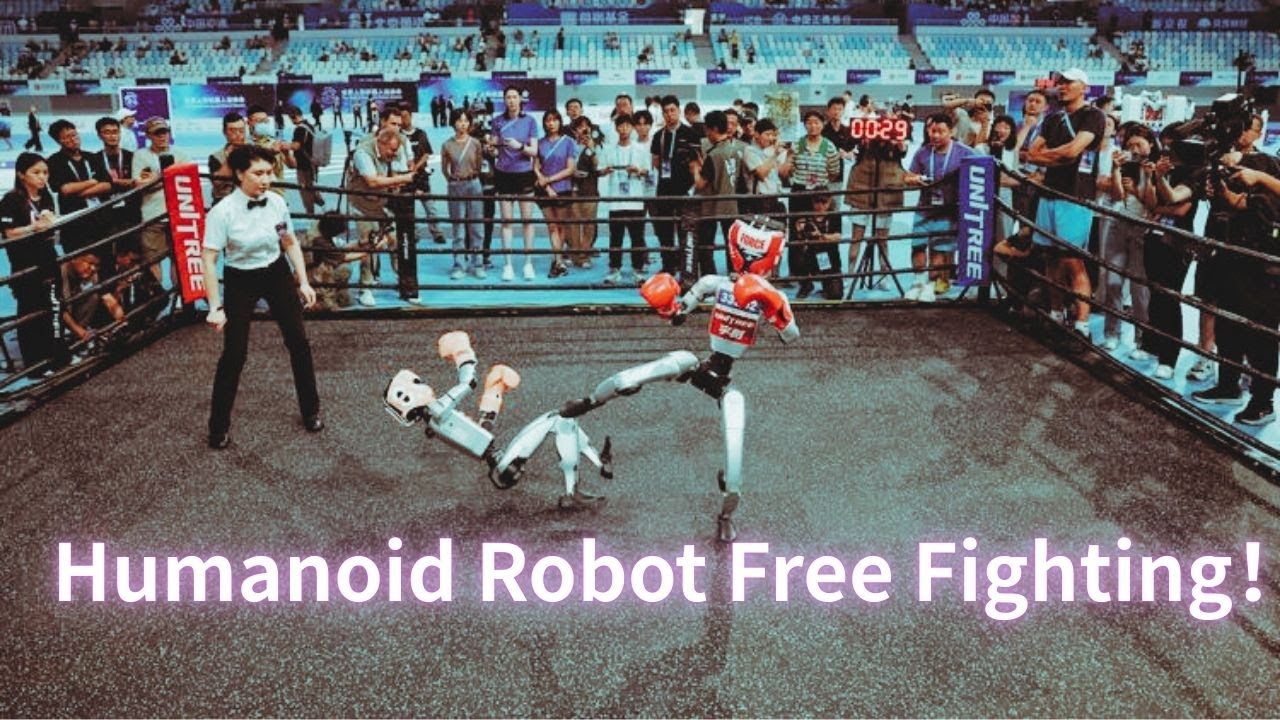 Всемирные игры гуманоидных роботов 2025 года: раунд свободных боев #гуманоидробот #робот #китай #...