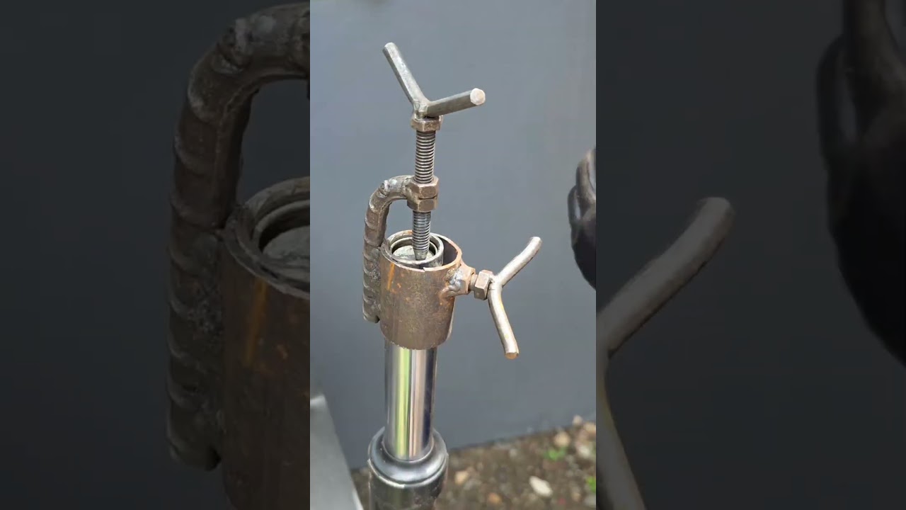 how to open the front shock absorber axle of a mot