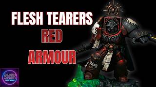 How to Paint Flesh Tearers Red Armour