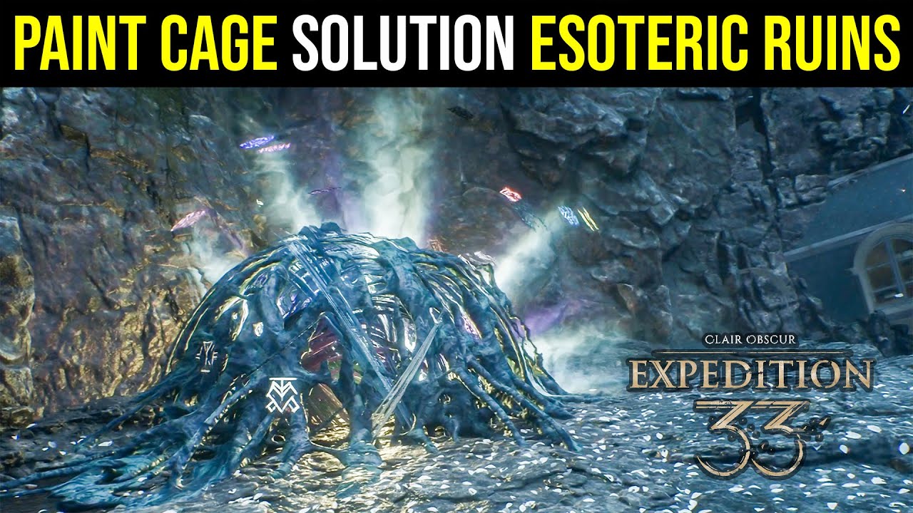 Paint Cage Lock Location in Esoteric Ruins | Clair Obscur Expedition 33