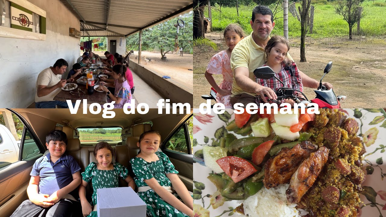 VLOG: Final de semana no sitio com muita comida boa e tempo de qualidade em família ❤️