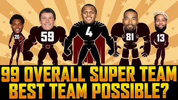 Best Team Possible In MUT 18? | All 99 Overall SUPER TEAM! | Blockbusters, GT