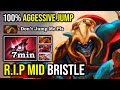 CANCER HUSKAR MID IS BACK 7min Armlet Against Bristleback Creep Skipping Crazy DPS Burning DotA 2