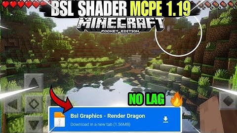 Best🔥BSL Shader For Minecraft Pe 1.19|| Shaders For Mcpe 1.19|| Gamerz Peak ||