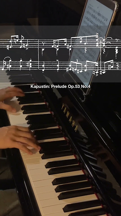 Kapustin: Prelude Op.53 No.4 #kapustin #prelude #classicalpiano