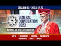 General convocation 2023  national institute of education  20231227  session 03  channel nie