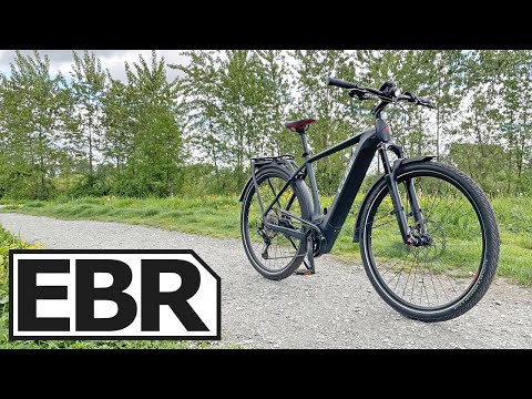 Vídeo: Cube Kathmandu Hybrid SLT 625 Trapeze revisão de e-bike feminina