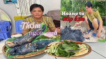Hôm nay em mời cả nhà ăn cùng gia đình em món cá lóc nướng rơm cả nhà ơi.