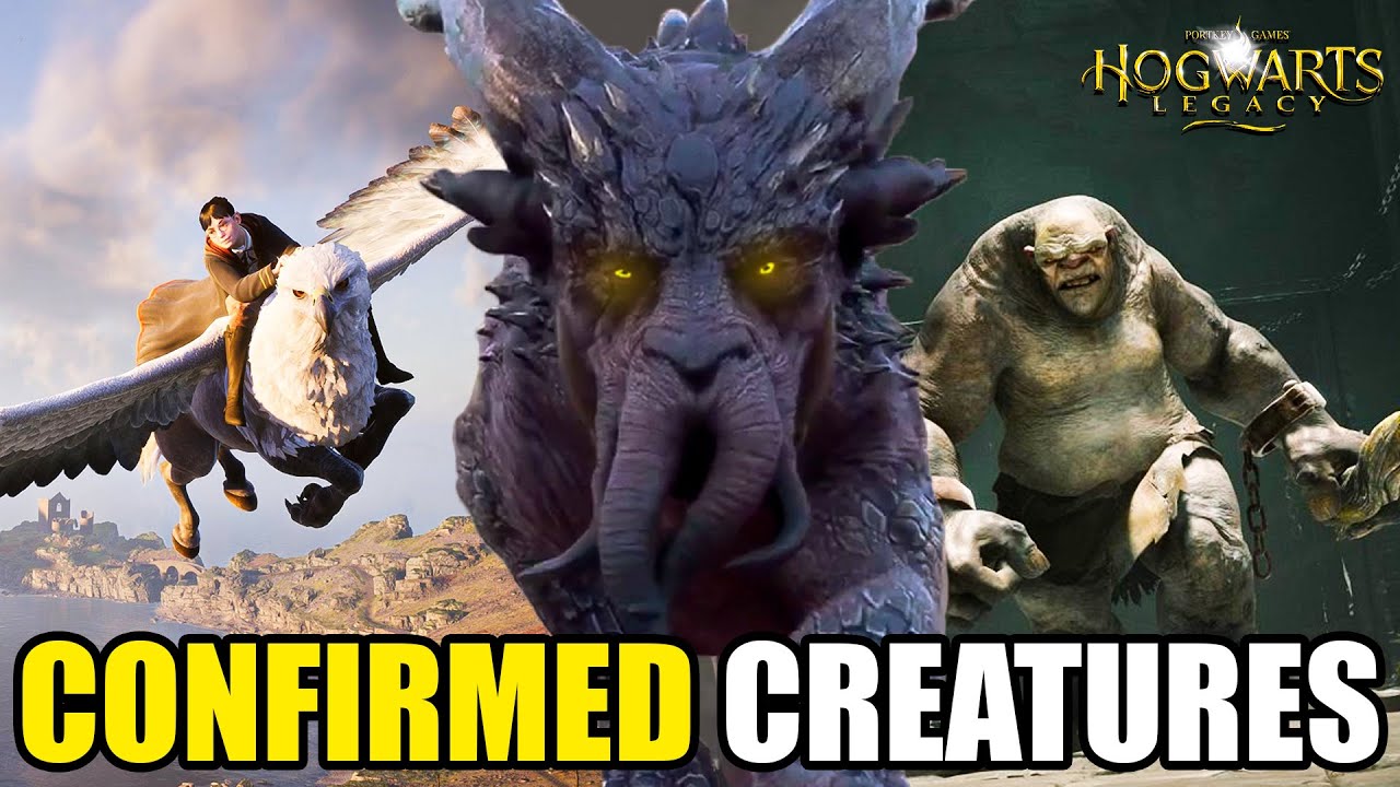 All 22 CONFIRMED Creatures And What You NEED To Know About Them! | Hogwarts Legacy
