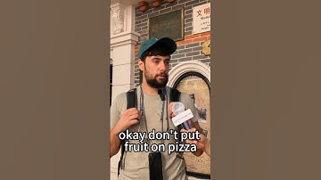 ​​Italy vs China. The Ultimate Pizza War ​ #china #interview #chinatravel #firsttimeinchina #english