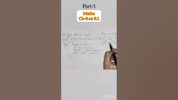 NCERT Class 9 Maths Chapter 8 Ex 8.1 Solutions/ easy method/cbse board/  #shorts #education