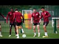 Aston Villa train ahead of Olympiacos Europa Conference League semi final