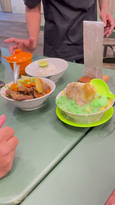 Perpaduan cendol durian x sop iga & iga bakar mantul 🔥 #makanenak #kulinernusantara #ngeshortsdulu