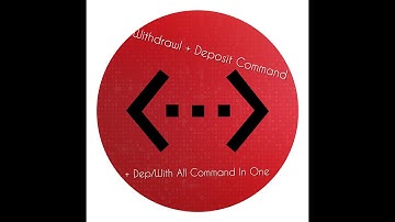 BDFD Withdrawl + Deposit Command [With All + Dep all] In One!