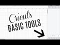 BASICS OF CRICUT DESIGN SPACE | SLICE WELD ATTACH FLATTEN CONTOUR