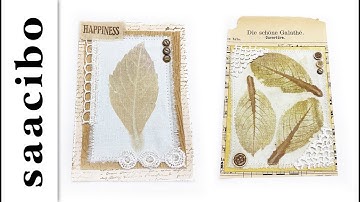 Ephemera & Embellishments With Scraps & Eco Prints #useyourstash