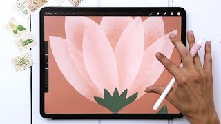 How to Apply Shading to Florals in Procreate