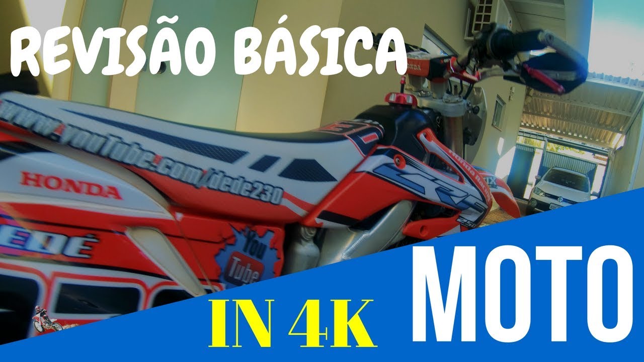 TROCA DE LEO E FILTRO DE LEO MOTO IMPORTADA CRF 250X 4K YouTube