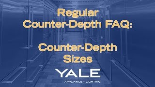 Sizes of Counter-Depth Refrigerators