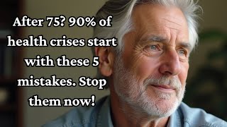 After 75 ? 90% of health crises start with these 5 mistakes. Stop them now!